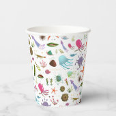 海カラフル生活 紙コップ (裏面)