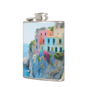 海カラフル近くの崖の上の家 フラスク (左)