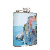 海カラフル近くの崖の上の家 フラスク (右)