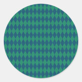 海カラーズダイヤモンドグリッター ラウンドシール (正面)