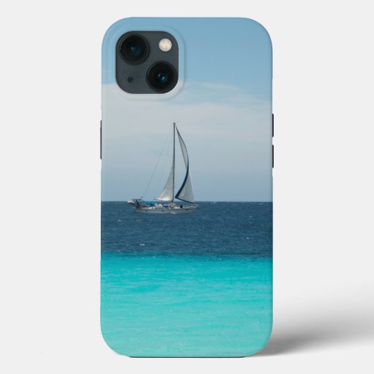 海カリブのに#1 #ocean #wall #art Case-Mate iPhoneケース (裏面)