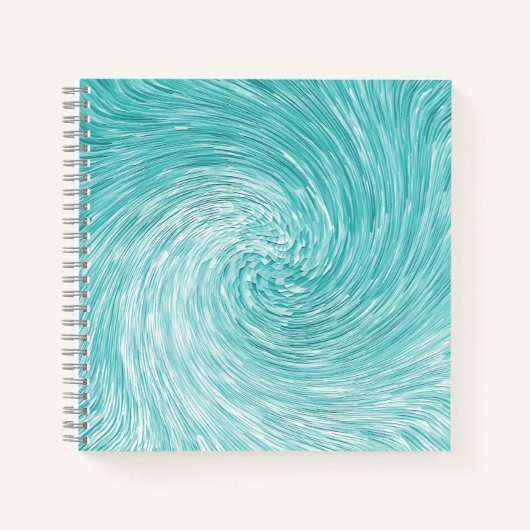 海カリブのの渦巻き…..... ノートブック (正面)