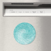 海カリブのの渦巻き…... マグネット (インサイチュ (食洗機))