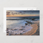 海カリブの、ケイマン諸島。クラッシュする波 ポストカード (正面/裏面)