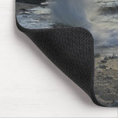 海カリブの、ケイマン諸島。クラッシュする波 マウスパッド (コーナー)