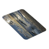 海カリブの、ケイマン諸島。クラッシュする波 マグネット (右側)