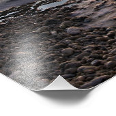 海カリブの、ケイマン諸島。クラッシュ波2 フォトプリント (角)