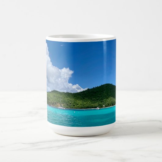 海カリブの コーヒーマグカップ (中央)