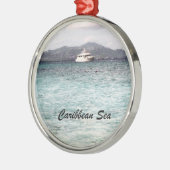 海カリブの メタルオーナメント (左)