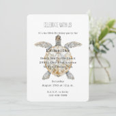 海ガメの誕生日 招待状 (スタンド正面)