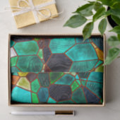 海ガラスのデカップガラス 薄葉紙 (ギフト)