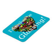 海ガラスのビーチ マグネット (左側)