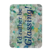 海ガラスのビーチ マグネット (縦)