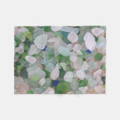 海ガラスのフリースブランケット フリースブランケット (正面(横))