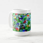 海ガラスの壁画 コーヒーマグカップ (正面左)