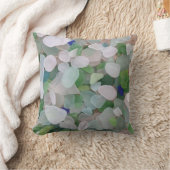 海ガラスの枕 クッション (ブランケット)