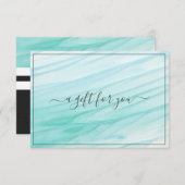 海ガラスの潮 |海青 |商品券 (正面/裏面)