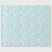 海ガラス沿岸パターン ラッピングペーパー (フラット)