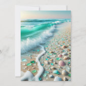 海ガラス沿岸結婚部 招待状 (裏面)