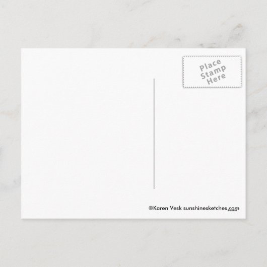 海ガラス、ビーチのガラスクリスマスの郵便はがき シーズンポストカード (裏面)