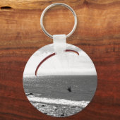 海キーチェーンによるパラグライダー キーホルダー (正面)