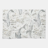 海クジラ キッチンタオル (横)