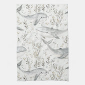 海クジラ キッチンタオル (縦)