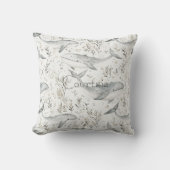 海クジラ クッション (正面)