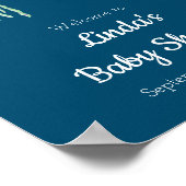 海クラゲの赤ちゃんシャワーへようこそ ポスター (角)