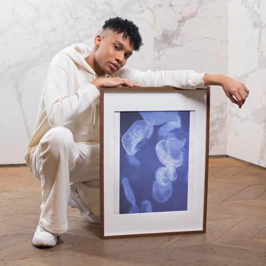 海クラゲ撮影ポスター ポスター