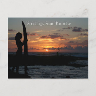 海クリフサンセット ポストカード