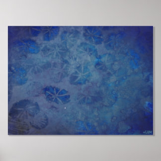 海クリーズシルバーフォイルプリント 箔ポスター