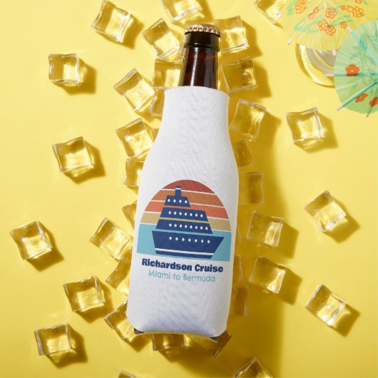 海クルーズシップカスタムサンセットマーケティング ボトルクーラー (インサイチュ 夏)