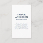 海グラデーションビーチ 名刺 (裏面)