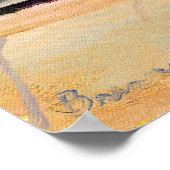 海グリルプリント ポスター (角)