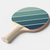 海グリーンノスタルジックはっきりしたス 卓球ラケット (正面アングル)