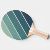 海グリーンノスタルジックはっきりしたス 卓球ラケット (横)