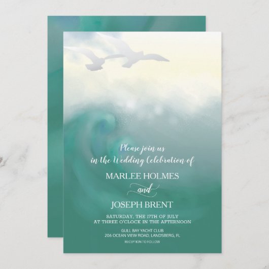 海グルス招待状 招待状 (正面/裏面)