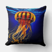 海グローゼリーデザイン クッション (正面)