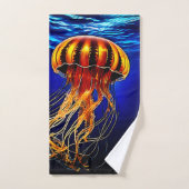 海グローゼリーデザイン バスタオルセット (ハンドタオル)