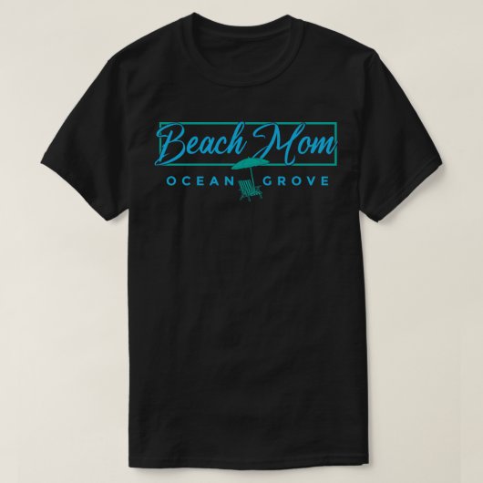 海グローブビーチママ Tシャツ (デザイン正面)
