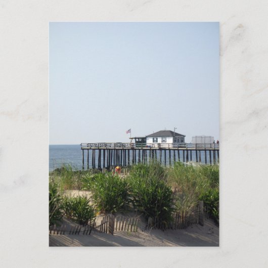 海グローブNJビーチ ポストカード (正面)