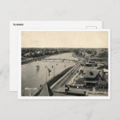 海グローブNJ、パノラマ、ヴィンテージスタイル ポストカード (正面/裏面)