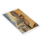 海グローブNJ、ボードウォークとビーチ、ヴィンテージ マグネット (右側)