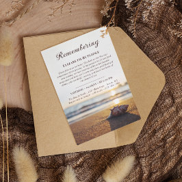 海コンチ命日の記憶 招待状