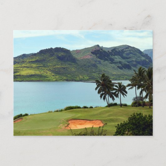 海コースはハワイ州ハワイの北阿羅で ポストカード (正面)