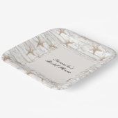 海コーストビューブライダルシャワー ペーパープレート (傾斜あり)