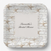 海コーストビューブライダルシャワー ペーパープレート (正面)