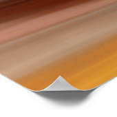 海コーストビーチスカイランドスケープブルーブラウングレー ポスター (角)