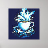 海コーヒードリーム キャンバスプリント (正面)